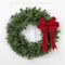 Northlight Pre-Lit Battery Operated Mossy Cashmere Pine Artificial Christmas Wreath - 32" - Clear Led Lights